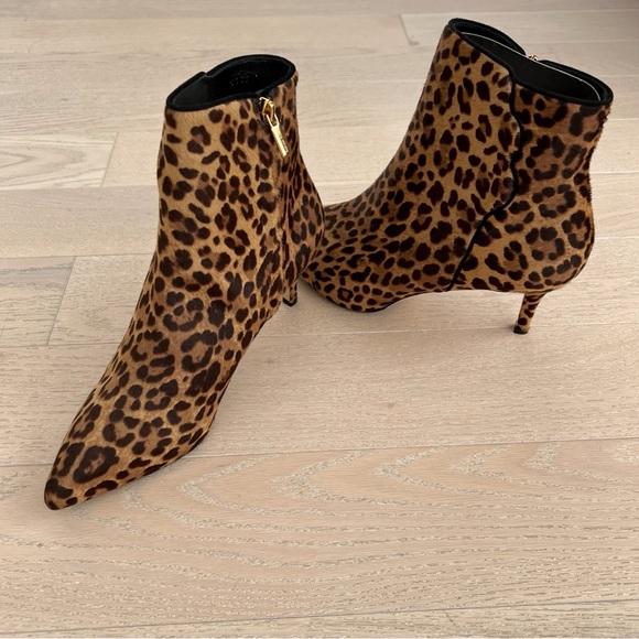 sarah flint • perfect dress bootie chocolate leopard hair calf • 41 / 10 - Picture 10 of 15